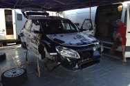 Rallye Český Krumlov: Technické přejímky, servis